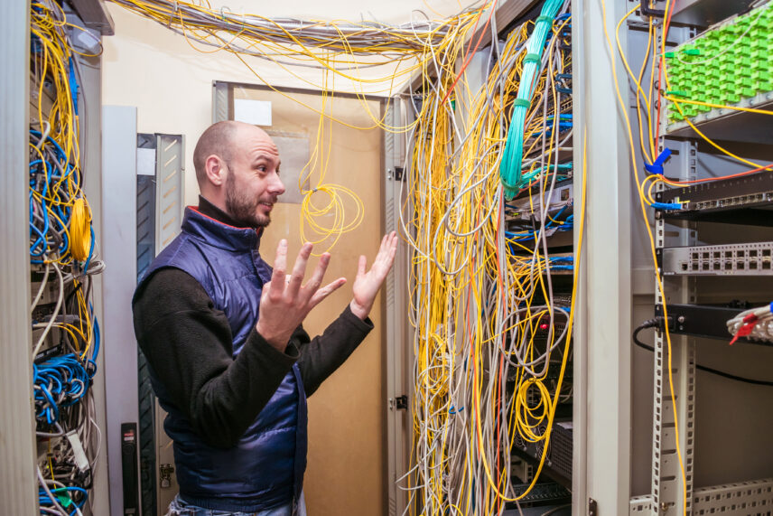 Kui serverid asuvad ruumides, mis nende pidevat töökindlust ei taga, võib see ettevõttele tuua sadadesse tuhandetesse eurodesse ulatuva kahju. (c) Foto: Shutterstock