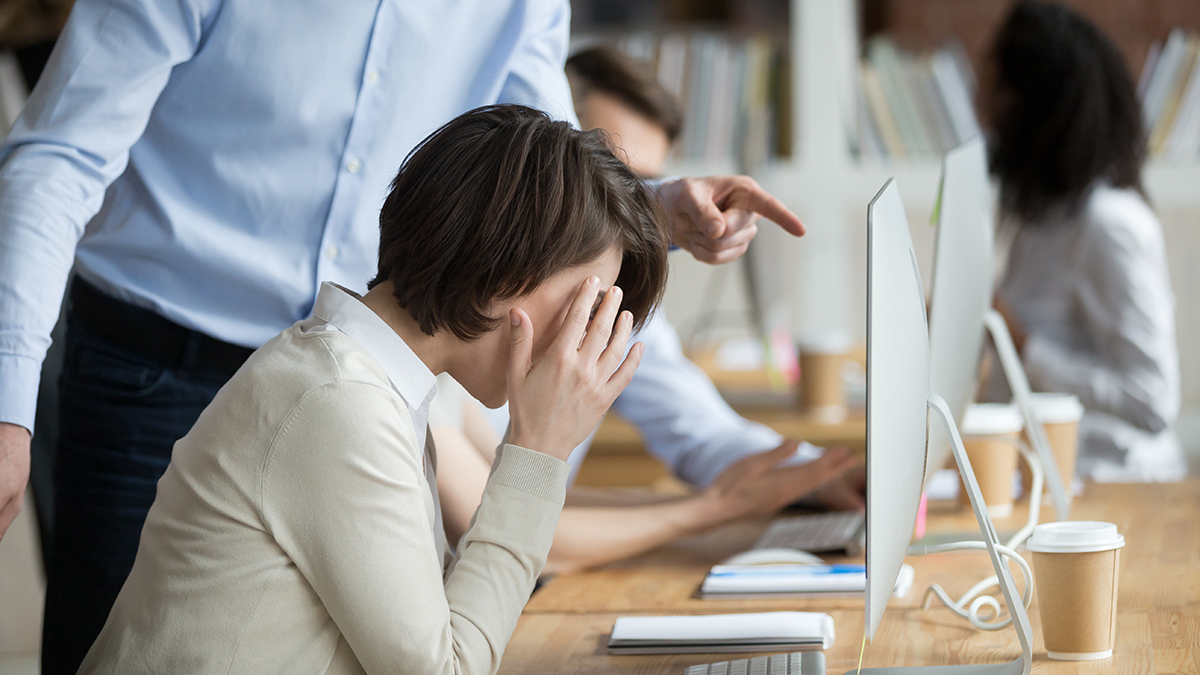 Stress töötaja ülemus vallandama