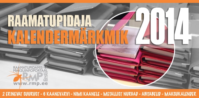 Raamatupidaja Kalendermärkmik 2014 - ETTETELLIMINE on alanud