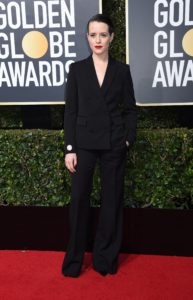 Näitleja Claire Foy kannab Stella McCartney'd. Foto: Scanpix