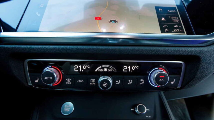 Konkreetne ja mugav: kliimaseadet saab reguleerida nuppudest, mitte ekraanilt. Foto: Pille Russi