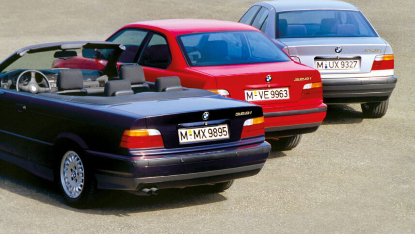 Keretüüpe sai lõpuks kokku viis, fotolt on puudu luukpära Compact ja universaal Touring. Foto: BMW