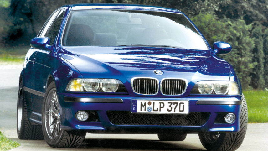 M5 (E39) oli BMW esimene V-8-mootoriga M-auto, ühtlasi võimsaim senistest. Foto: BMW