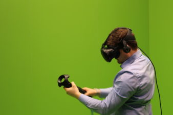 HTC Vive MWC messil. Foto: Gregor Sibold