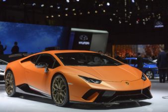 Uus Lamborghini Huracan Performante. Foto: Martial Trezzini/Keystone via AP/Scanpix